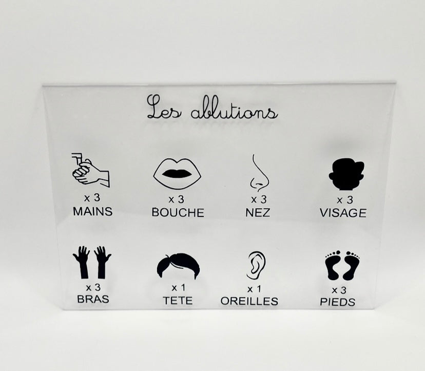 Les ablutions