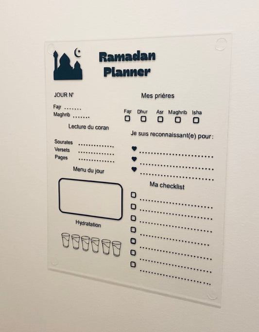 Ramadan planner